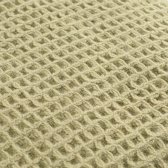 Плед из шерсти травянисто-зеленого цвета из коллекции Essential, 130х180 см, Tkano, изображение 10