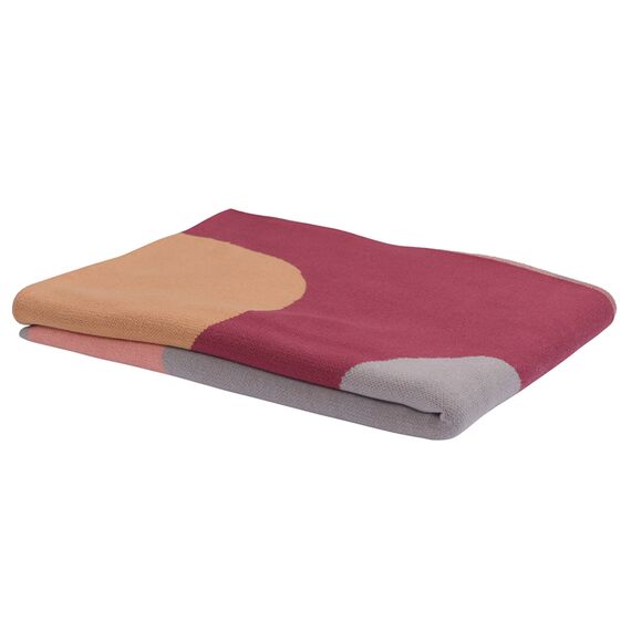 Плед из хлопка с авторским принтом из коллекции Freak Fruit, 130х180 см, изображение 9