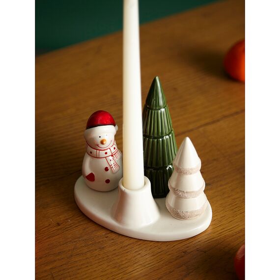 Подсвечник новогодний Enchanted forest из коллекции New Year Essential, 14 см, Tkano, изображение 3