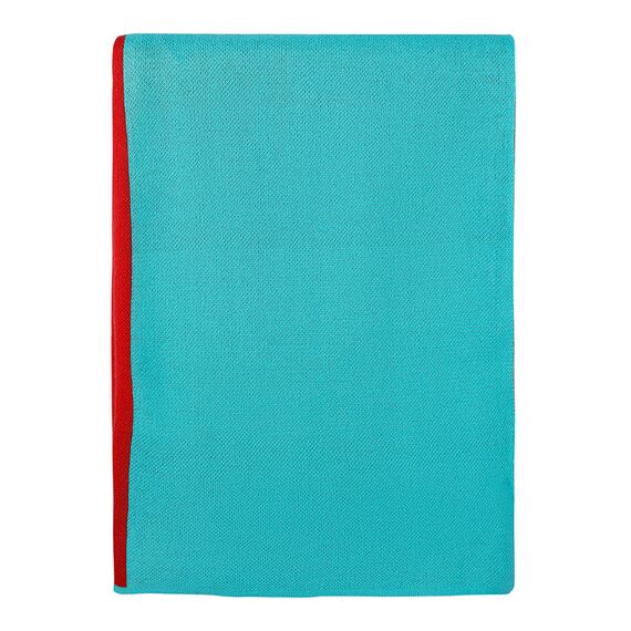 Плед из хлопка по мотивам нанайских орнаментов из коллекции Cultural Heritage, 130х180 см, Tkano