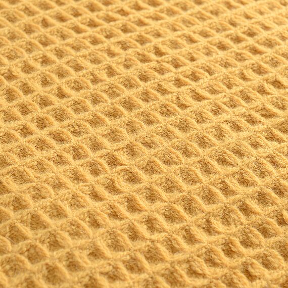 Плед из шерсти цвета охры из коллекции Essential, 130х180 см, Tkano, изображение 14