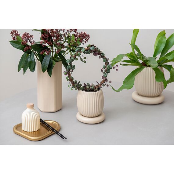 Подсвечник треугольный с титановым покрытием из коллекции Edge, 21х17 см, Tkano, изображение 5