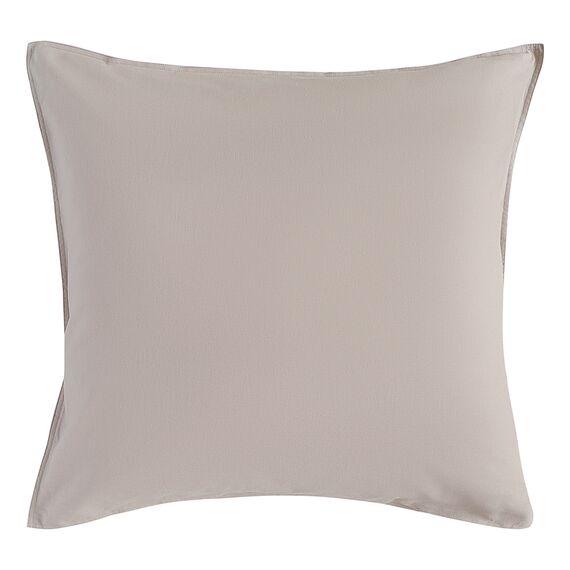 Набор наволочек изо льна и хлопка серо-бежевого цвета из коллекции Essential, 70х70 см, Tkano, изображение 3