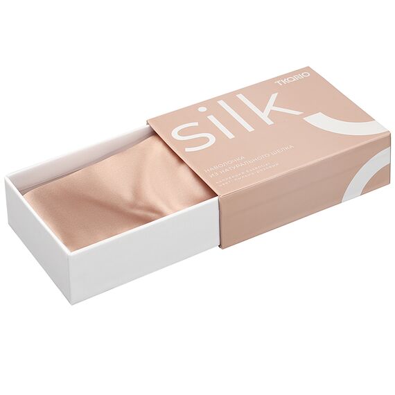 Наволочка из натурального шелка цвета пыльной розы из коллекции Essential, 50х70 см, Tkano, изображение 13