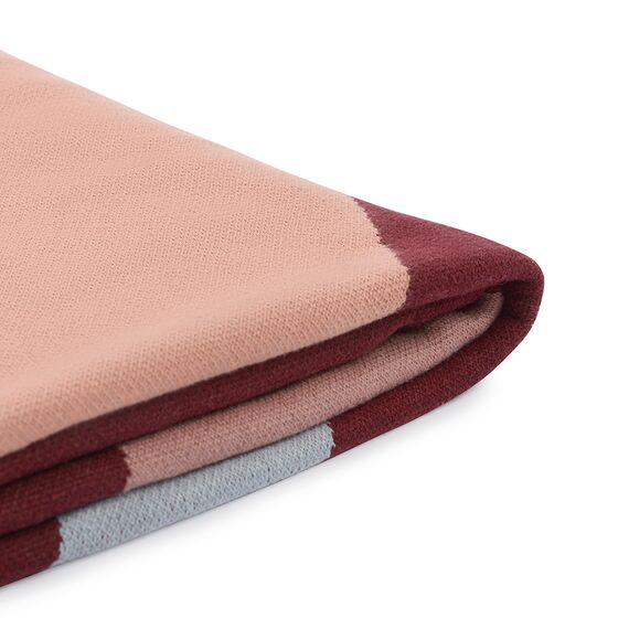 Плед из хлопка с рисунком Tulip field из коллекции Terra, 130х180 см, изображение 6