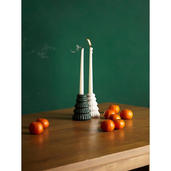 Подсвечник Nordic mood белого цвета из коллекции New Year Essential, 11,5 см, Tkano, изображение 2