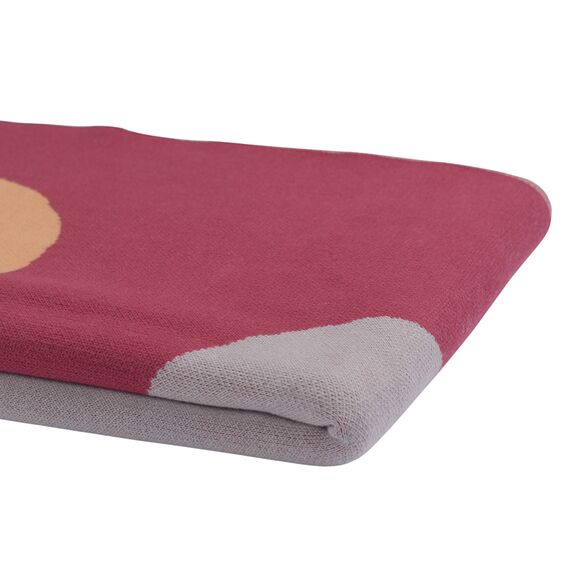 Плед из хлопка с авторским принтом из коллекции Freak Fruit, 130х180 см, изображение 12