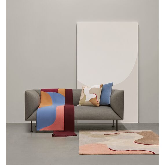 Плед из хлопка с авторским принтом из коллекции Freak Fruit, 130х180 см, изображение 14