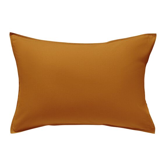 Набор наволочек изо льна и хлопка цвета карри из коллекции Essential, 50х70 см, Tkano, изображение 3