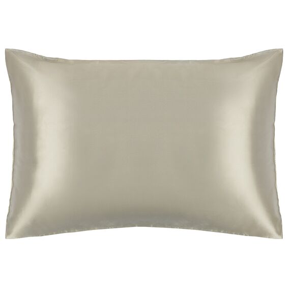 Наволочка из натурального шелка светло-серого цвета из коллекции Essential, 50х70 см, Tkano, изображение 12