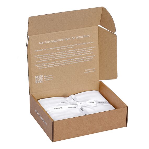 Набор наволочек из страйп-сатина из коллекции Essential, 50х70 см, Tkano, изображение 12