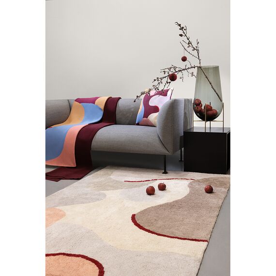 Плед из хлопка с авторским принтом из коллекции Freak Fruit, 130х180 см, изображение 2