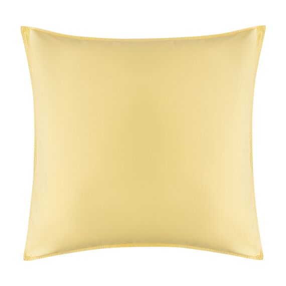 Набор наволочек из стираного перкаля светло-желтого цвета из коллекции Essential, 70х70 см, Tkano, изображение 9