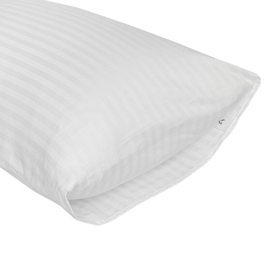 Набор наволочек из страйп-сатина из коллекции Essential, 50х70 см, Tkano, изображение 10