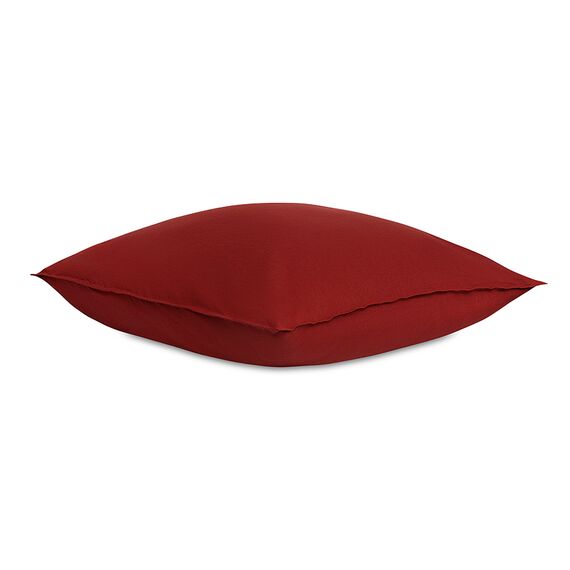 Набор наволочек изо льна и хлопка цвета копченой паприки из коллекции Essential, 70х70 см, Tkano, изображение 9