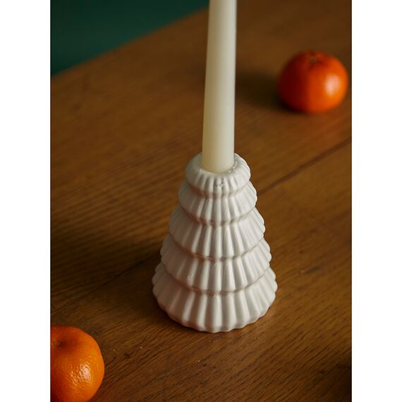 Подсвечник Nordic mood белого цвета из коллекции New Year Essential, 11,5 см, Tkano, изображение 4