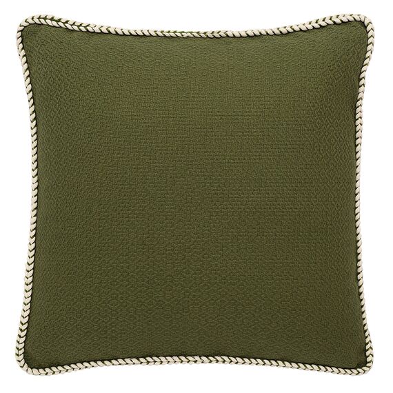 Подушка декоративная базовая с контрастным кантом из коллекции Ethnic, 45х45 см, Tkano