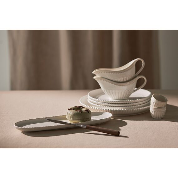 Овальное блюдо белого цвета из коллекции Kitchen Spirit, Tkano, изображение 8