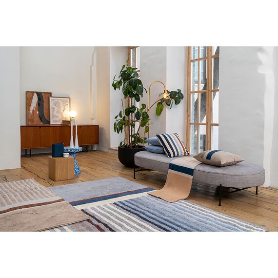 Плед из хлопка с рисунком Tulip garden из коллекции Terra, 130х180 см, изображение 11