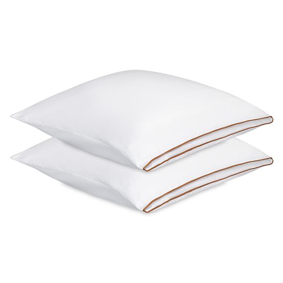 Набор наволочек из сатина из коллекции Meditation, caramel, 70х70 см, Tkano