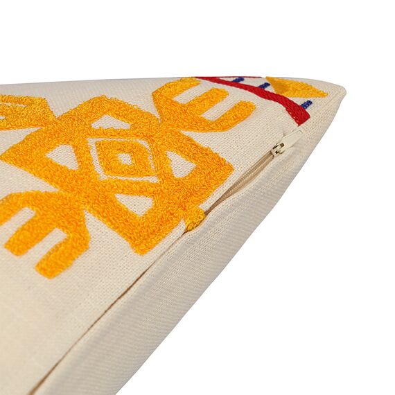 Подушка декоративная по мотивам чувашских орнаментов из коллекции Cultural Heritage, 45х45 см, Tkano, изображение 11