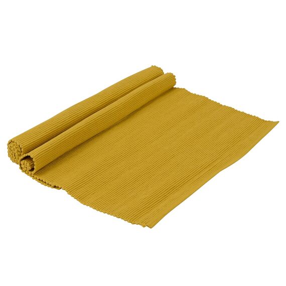 Набор салфеток под приборы из хлопка горчичного цвета из коллекции Prairie, 35х45 см, Tkano, изображение 5