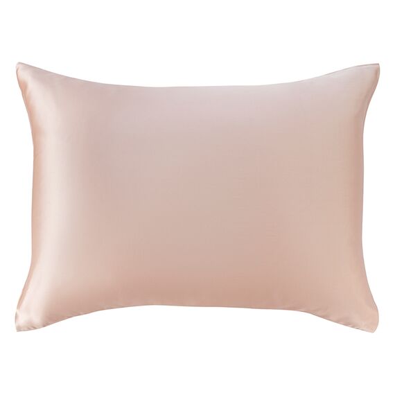 Наволочка из натурального шелка цвета пыльной розы из коллекции Essential, 50х70 см, Tkano, изображение 11
