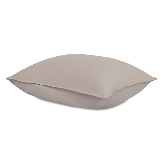 Набор наволочек изо льна и хлопка серо-бежевого цвета из коллекции Essential, 50х70 см, Tkano, изображение 2