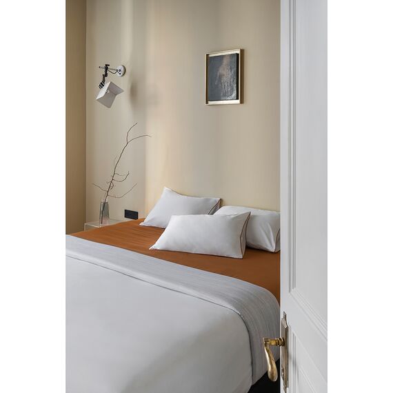 Набор наволочек из сатина из коллекции Meditation, caramel, 70х70 см, Tkano, изображение 6