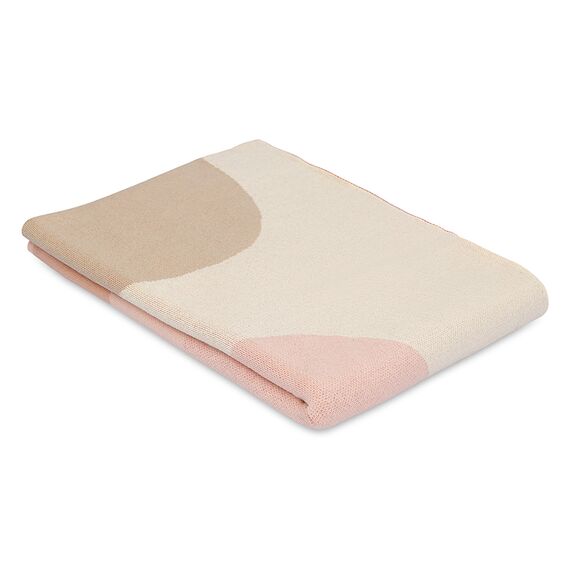 Плед из хлопка с авторским принтом бежевого цвета из коллекции Freak Fruit, 130х180 см, Tkano, изображение 11