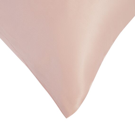 Наволочка из натурального шелка цвета пыльной розы из коллекции Essential, 50х70 см, Tkano, изображение 12