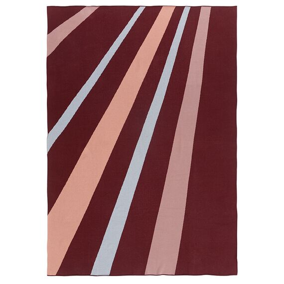 Плед из хлопка с рисунком Tulip field из коллекции Terra, 130х180 см, изображение 8