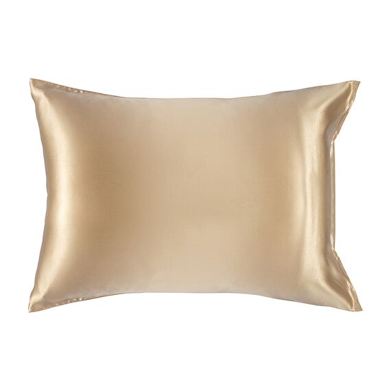 Наволочка из натурального шелка бежевого цвета из коллекции Essential, 50х70 см, Tkano, изображение 6