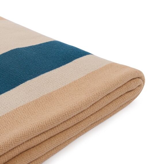 Плед из хлопка с рисунком Tulip garden из коллекции Terra, 130х180 см, изображение 9