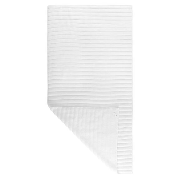 Полотенце для рук Waves белого цвета из коллекции Essential, 50х90 см, изображение 3