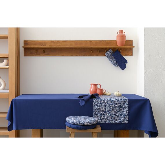 Прихватка-варежка из хлопка темно-синего цвета из коллекции Essential, 17,5х33 см, изображение 3