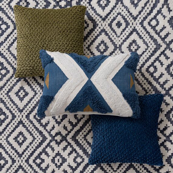 Подушка декоративная с объемным узором из коллекции Ethnic, 40х60 см, изображение 2