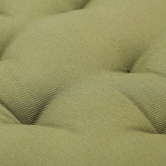 Подушка на стул круглая из хлопка оливкового цвета из коллекции Essential, 35 см, Tkano, изображение 12