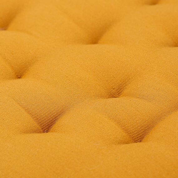 Подушка на стул круглая из хлопка цвета карри из коллекции Essential, 35 см, Tkano, изображение 11