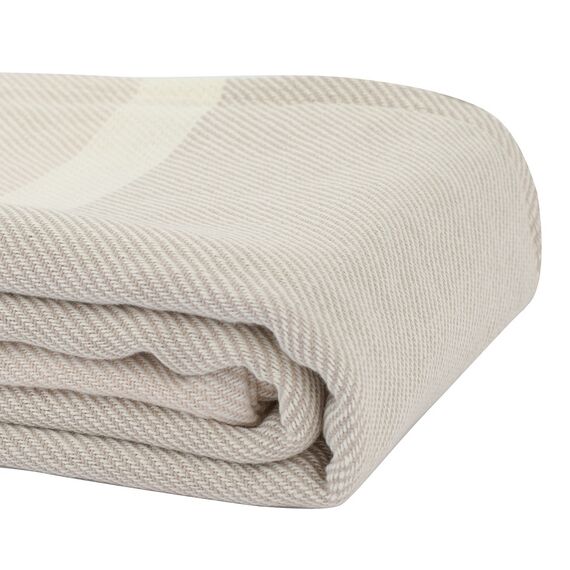 Покрывало базовое бежевого цвета из коллекции Ethnic, 180х250 см, изображение 14