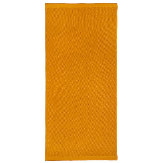 Полотенце банное вафельное цвета карри из коллекции Essential, 70х140 см, Tkano, изображение 2