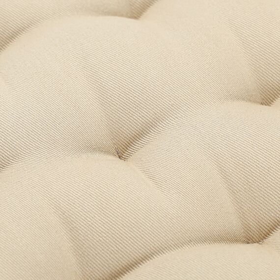 Подушка на стул круглая из хлопка бежевого цвета из коллекции Essential, 35 см, Tkano, изображение 11