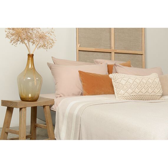 Покрывало базовое бежевого цвета из коллекции Ethnic, 230х250 см, изображение 9