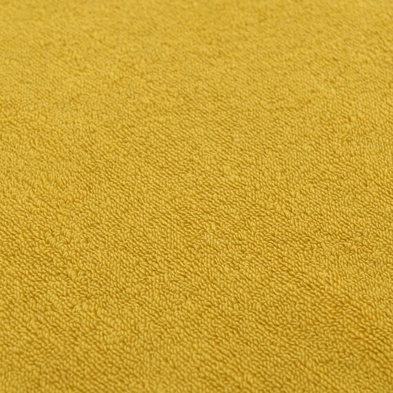 Полотенце для лица горчичного цвета из коллекции Essential, 30х30 см, изображение 4