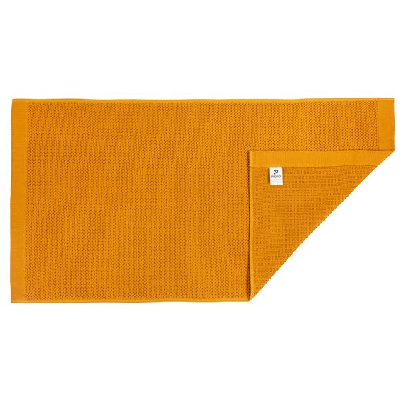 Полотенце для рук вафельное цвета карри из коллекции Essential, 50х90 см, Tkano, изображение 3