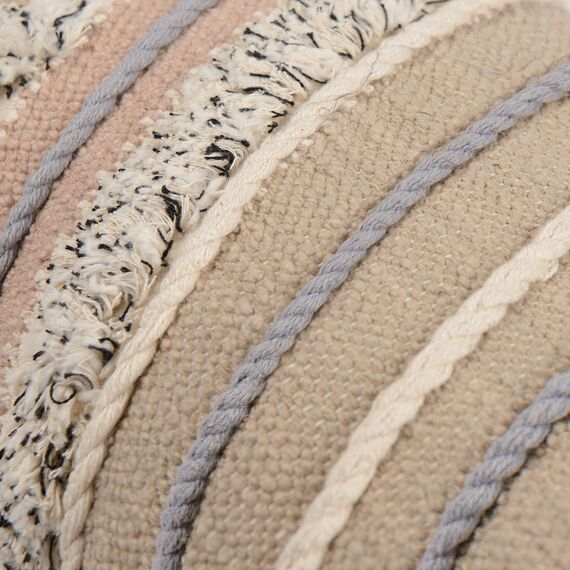 Подушка декоративная с кантом и бахромой из коллекции Ethnic, 30х60 см, изображение 6