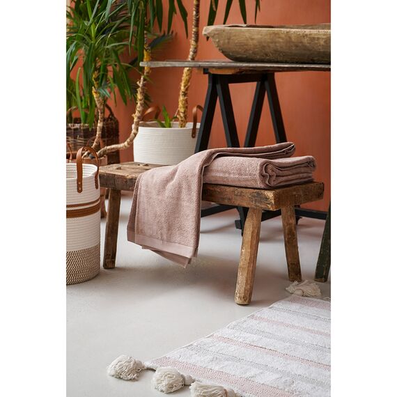 Полотенце для рук коричневого цвета из коллекции Essential, 50х90 см, изображение 2