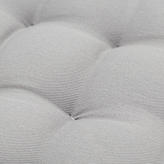 Подушка на стул из хлопка серого цвета из коллекции Essential, 40х40 см, Tkano, изображение 12