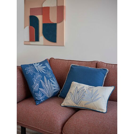 Подушка декоративная с контрастным кантом из коллекции Ethnic, 45х45 см, Tkano, изображение 5