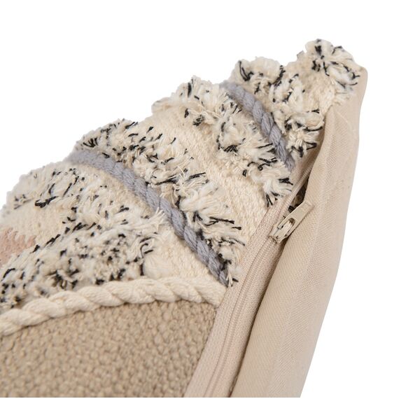 Подушка декоративная с кантом и бахромой из коллекции Ethnic, 30х60 см, изображение 8